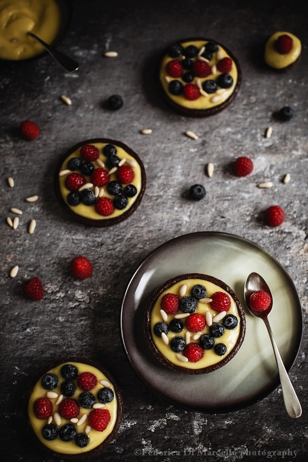 berry and pine nut tartlets 5